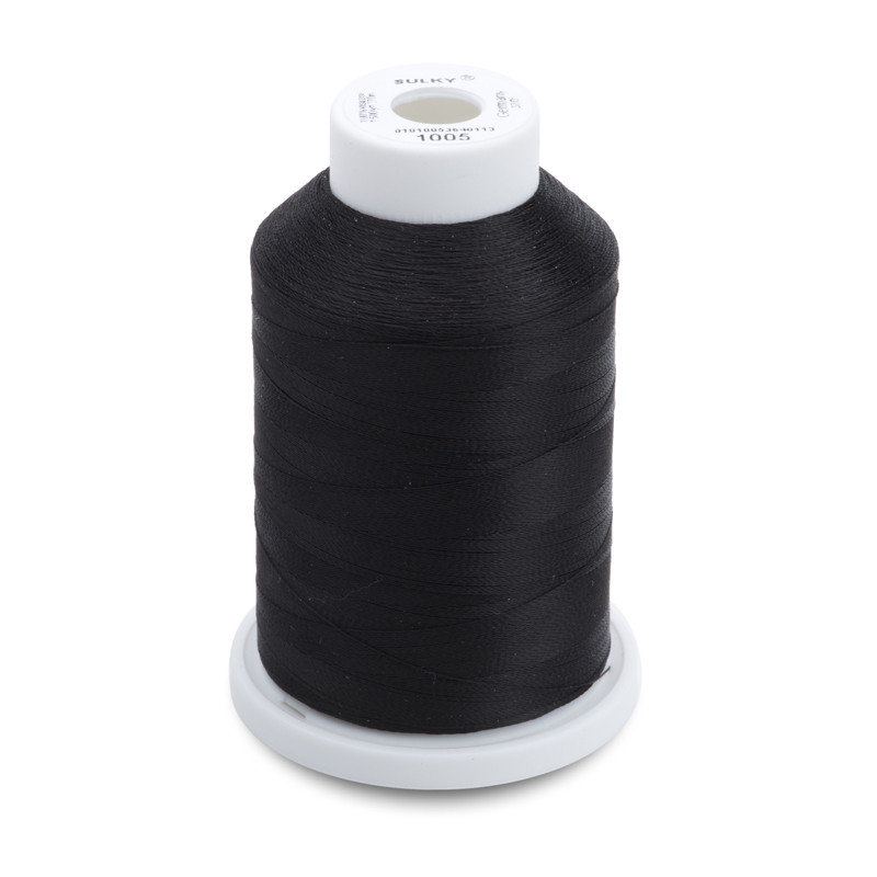 1005 Black - Sulky Rayon 40wt Thread
